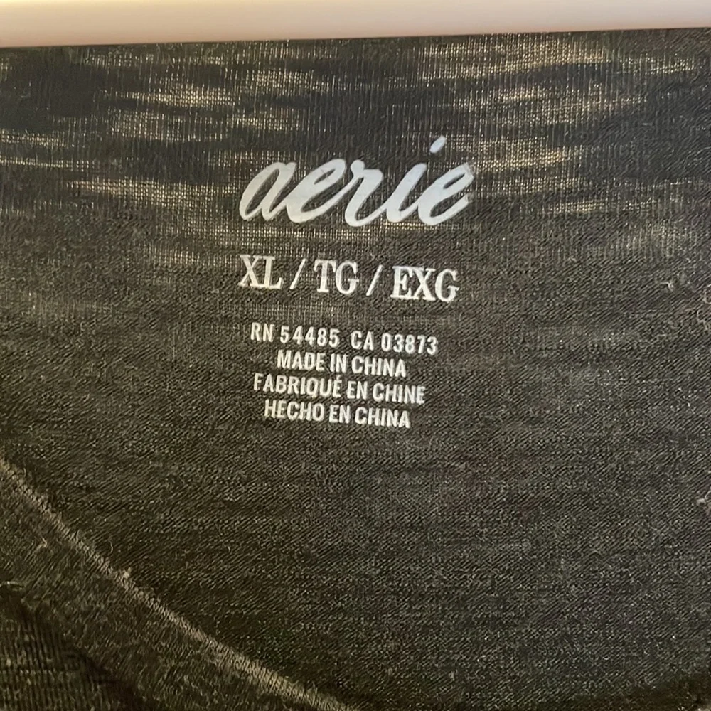 Aerie ruffle sleeve body suit - Picture 2 of 2